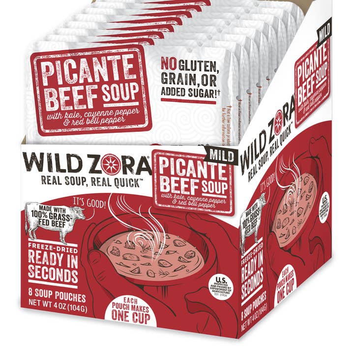 Wild Zora - Wholesale Soup - Picante Beef Soup-8 Pack2