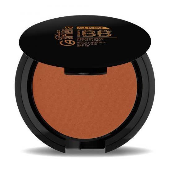 Cipria compatta 06 deep tan per la vendita all'ingrosso da parte di Amelia cosmetics