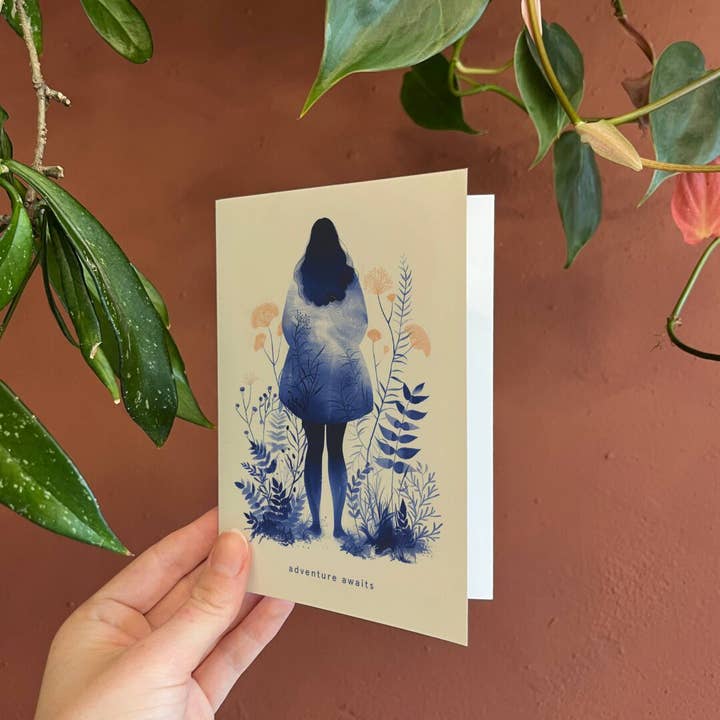 Botanopia - gifts , decor and cards for plant lovers - Wholesale Friendship Card - Adventure Awaits | Encouragement Friendship Card5