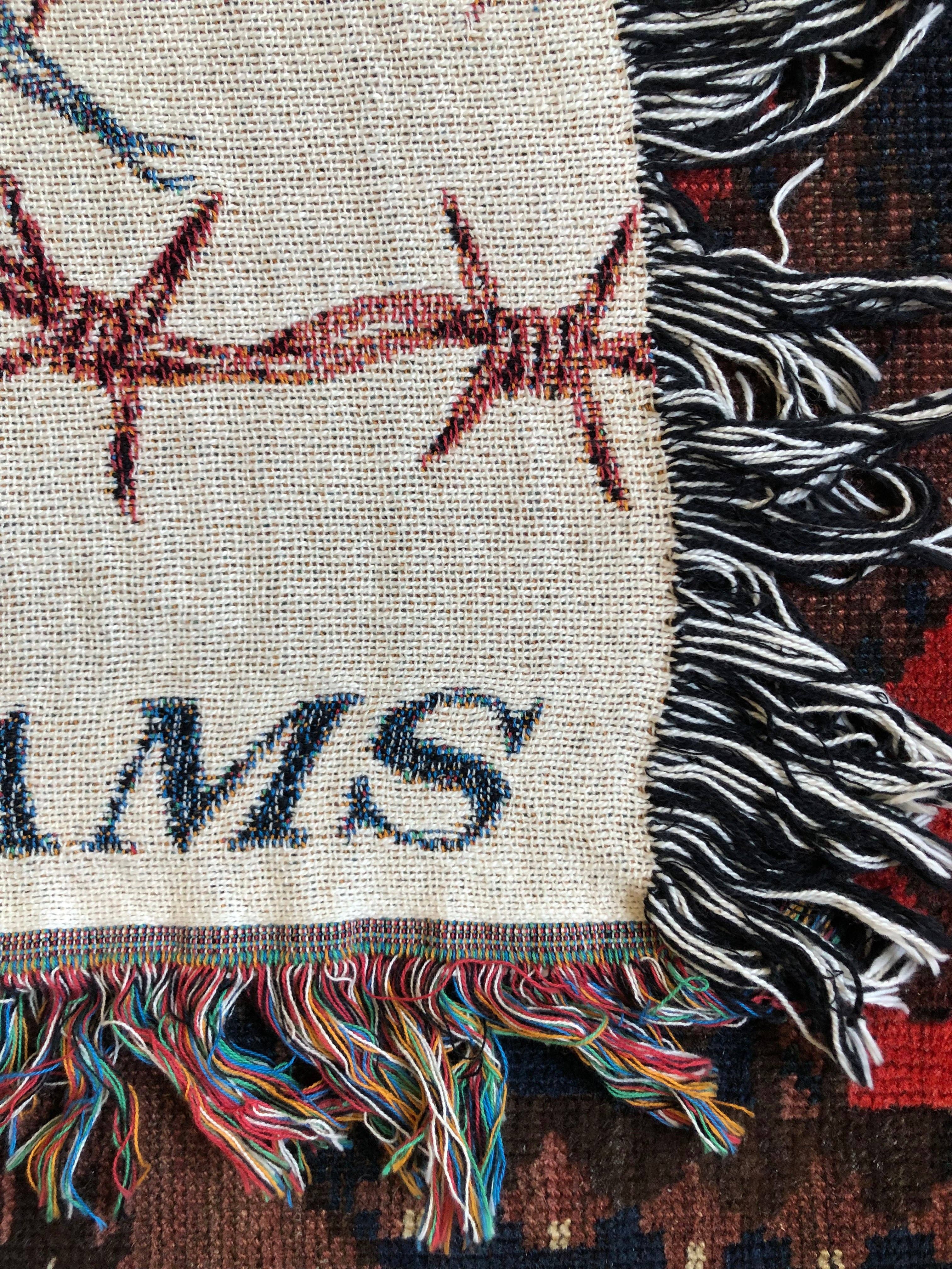 Inner Decay – wholesale Throw blanket – Nat McGowan In My Blue Heaven Blanket2