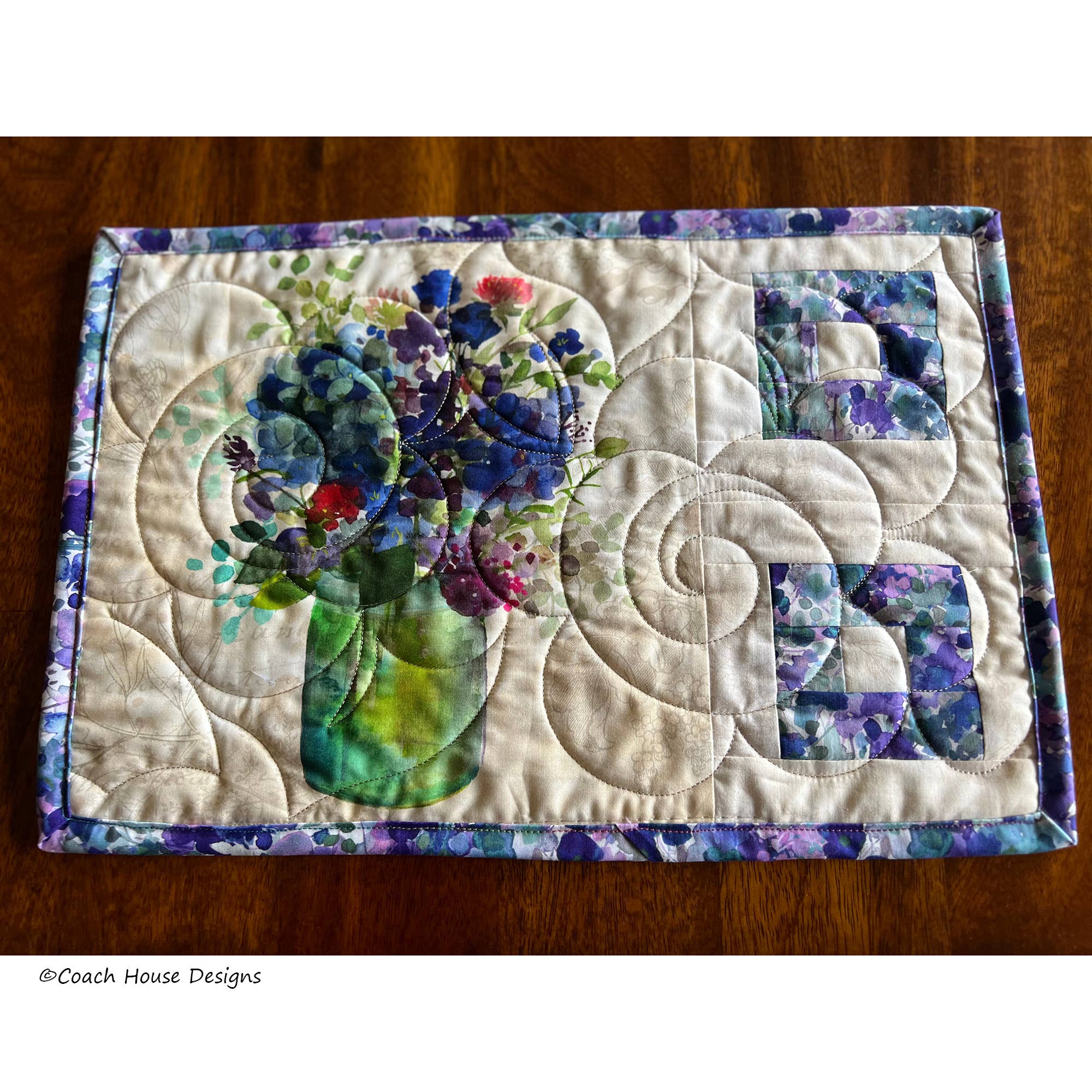 Coach House Designs - Wholesale Quilt - Flowers for Your Table Quilt Pattern3