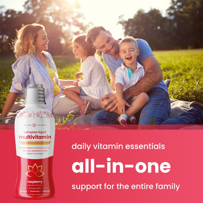 NutraChamps - Wholesale Oral Supplement/Vitamin - Liquid Multivitamin | Energy, Immunity & Beauty5