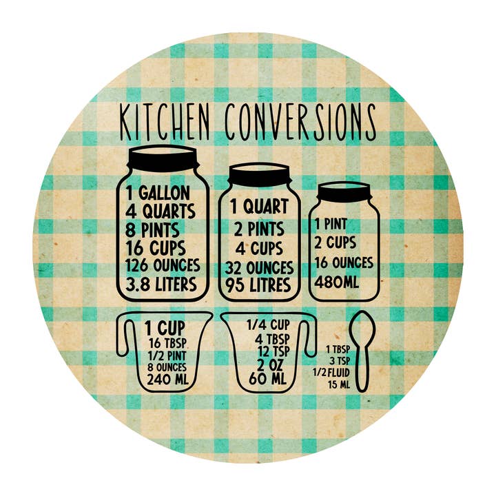 Kitchen Measurements Jar Opener With Rubber Grip Backing for wholesale by Barleywood Designs