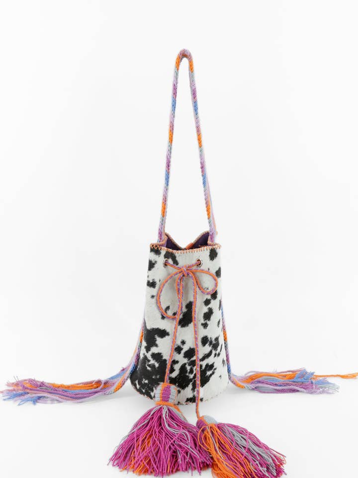 APÜNÜ HINKVÄSKA LITEN PÄLSIG / SV&VI - LILA #140006 för wholesale av Joaquina Cayetana