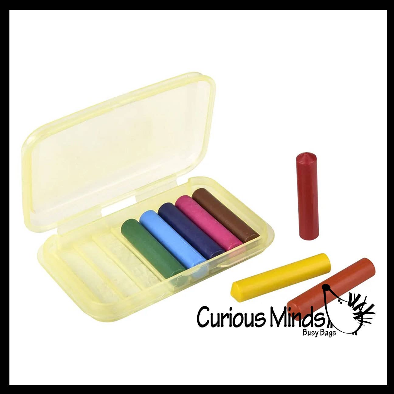 Curious Minds Toys - Wholesale Crayons - Kids & Baby - 1 Mini Crayon Case with 8 Crayons - Tiny Cute Art Supply Kit4