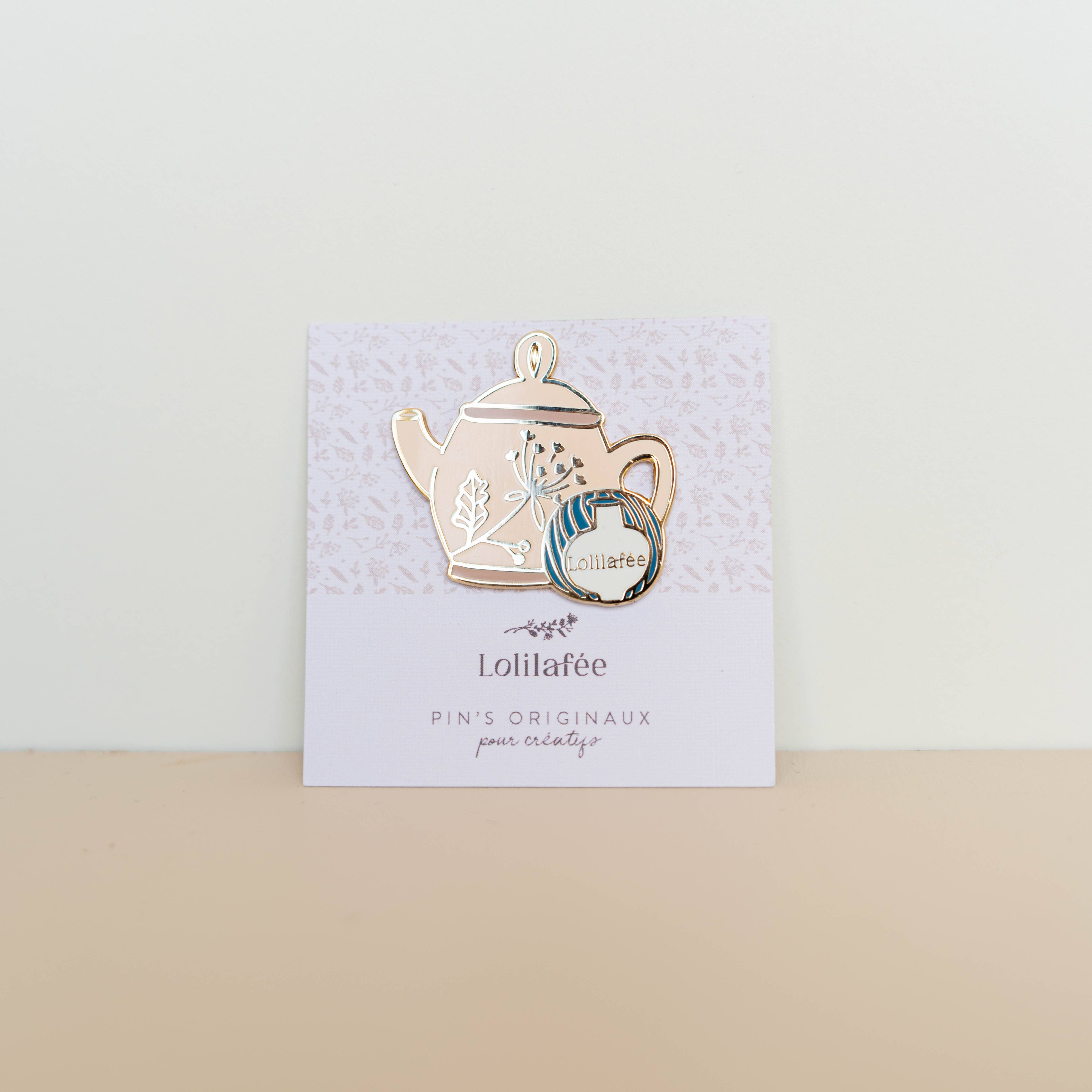 LOLILAFEE - Wholesale Knitting/Crochet Supplies - Needle minder "teapot"