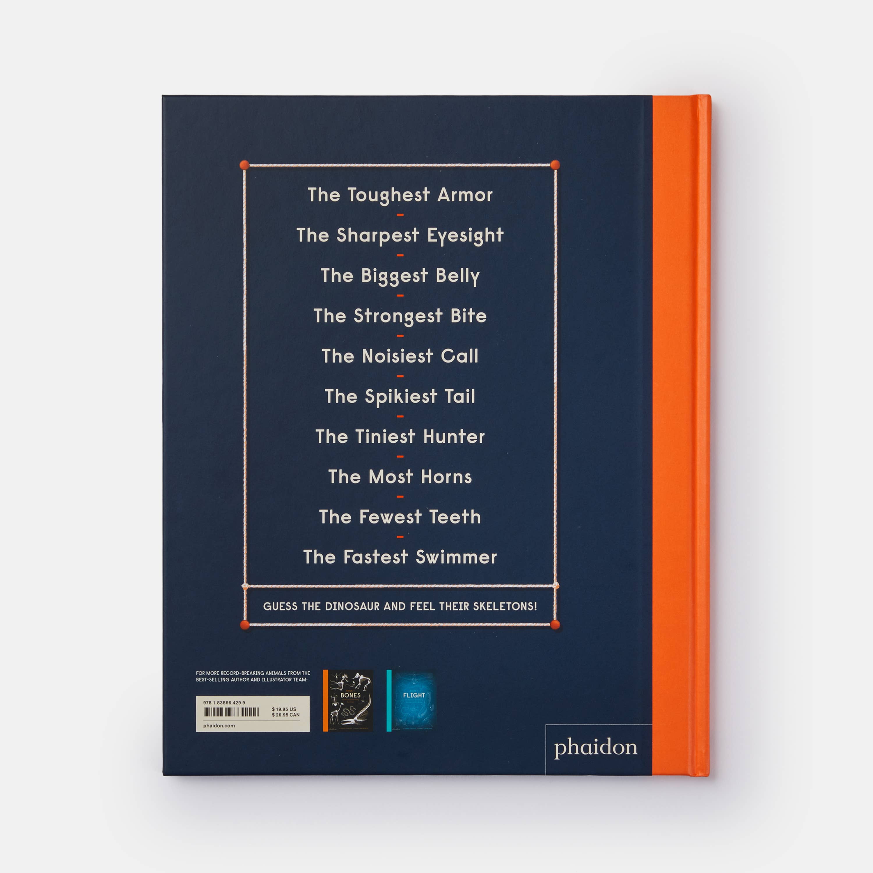 Phaidon - Wholesale Middle Grade Book (9-12) - Book of Dinosaurs: 10 Record-Breaking Prehistoric Animals1