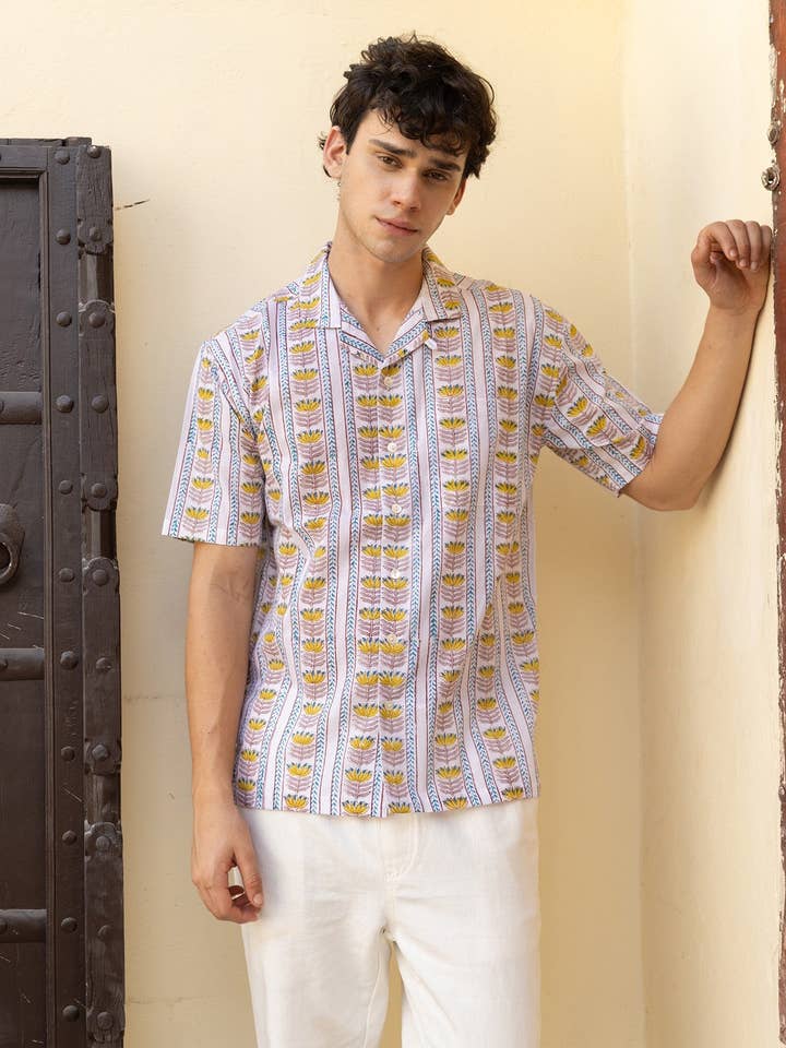 Camiseta de Loto Blanco para venta al por mayor de Studio Kibun