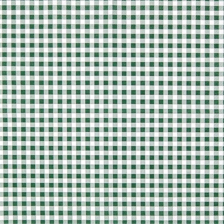 Home Fashion - Carl Dietrich GmbH - Wholesale Disposable Napkin - Cocktail napkins checked dark green1