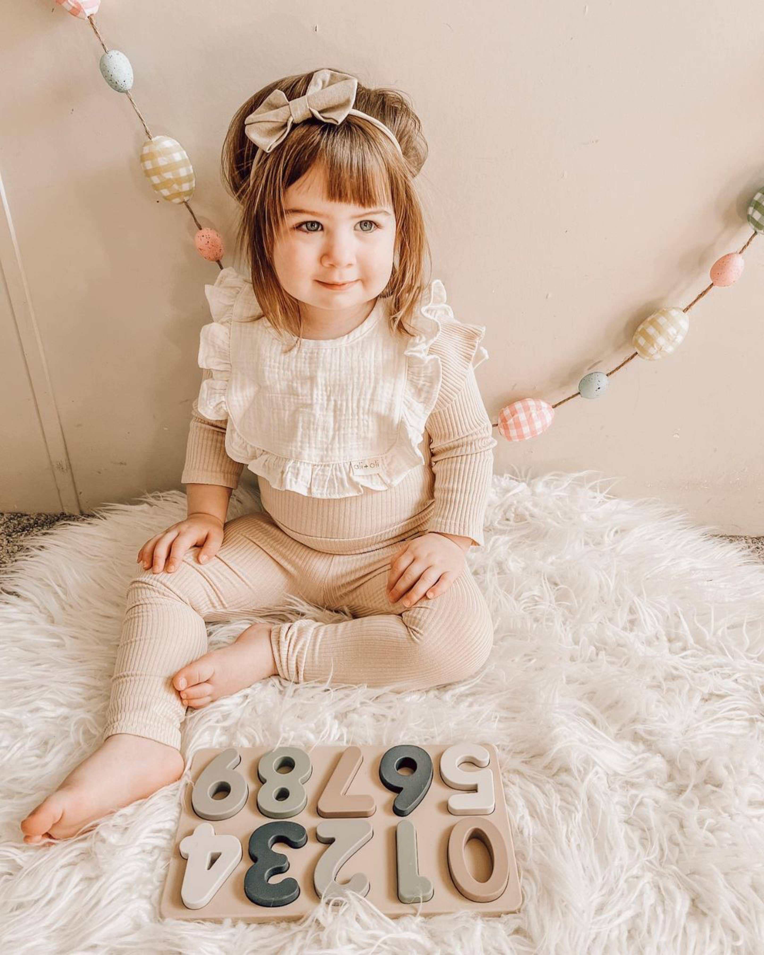 Ali+Oli - Wholesale Puzzle - Kids - Large Soft Silicone Number Puzzle (11-pc) for Toddlers6