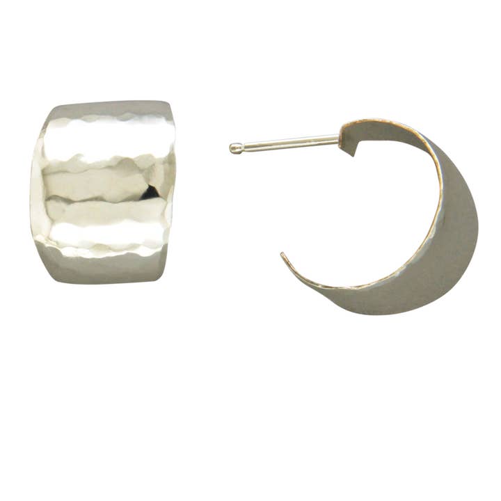 Large Ball Cuff Post Earring  for wholesale by Mark Steel Jewelry