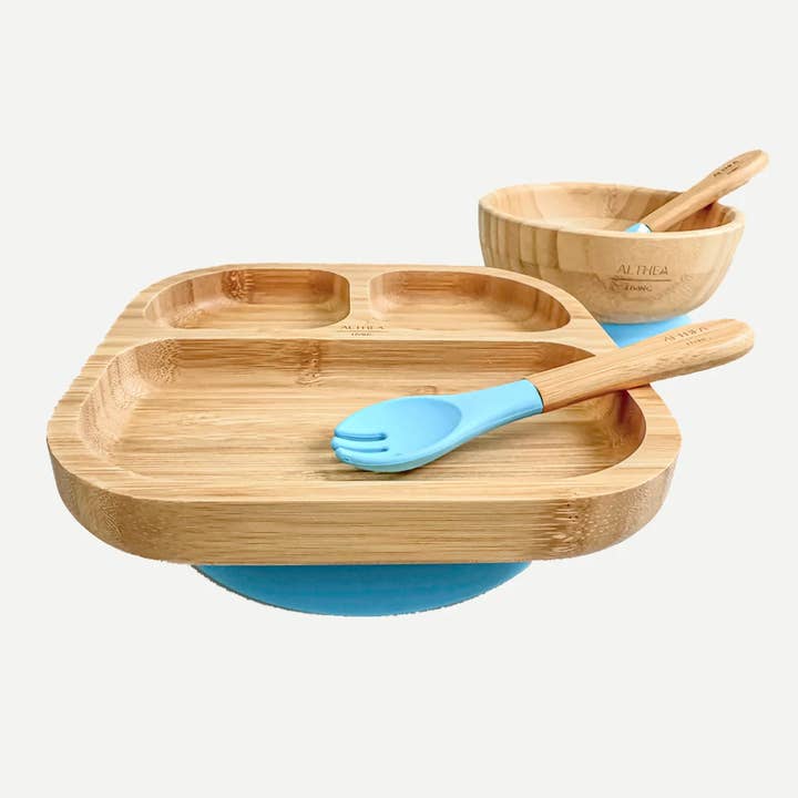 Althea Living – Engroshandel Spisestel – Børn og baby – Naturligt bambus service - 4 dele