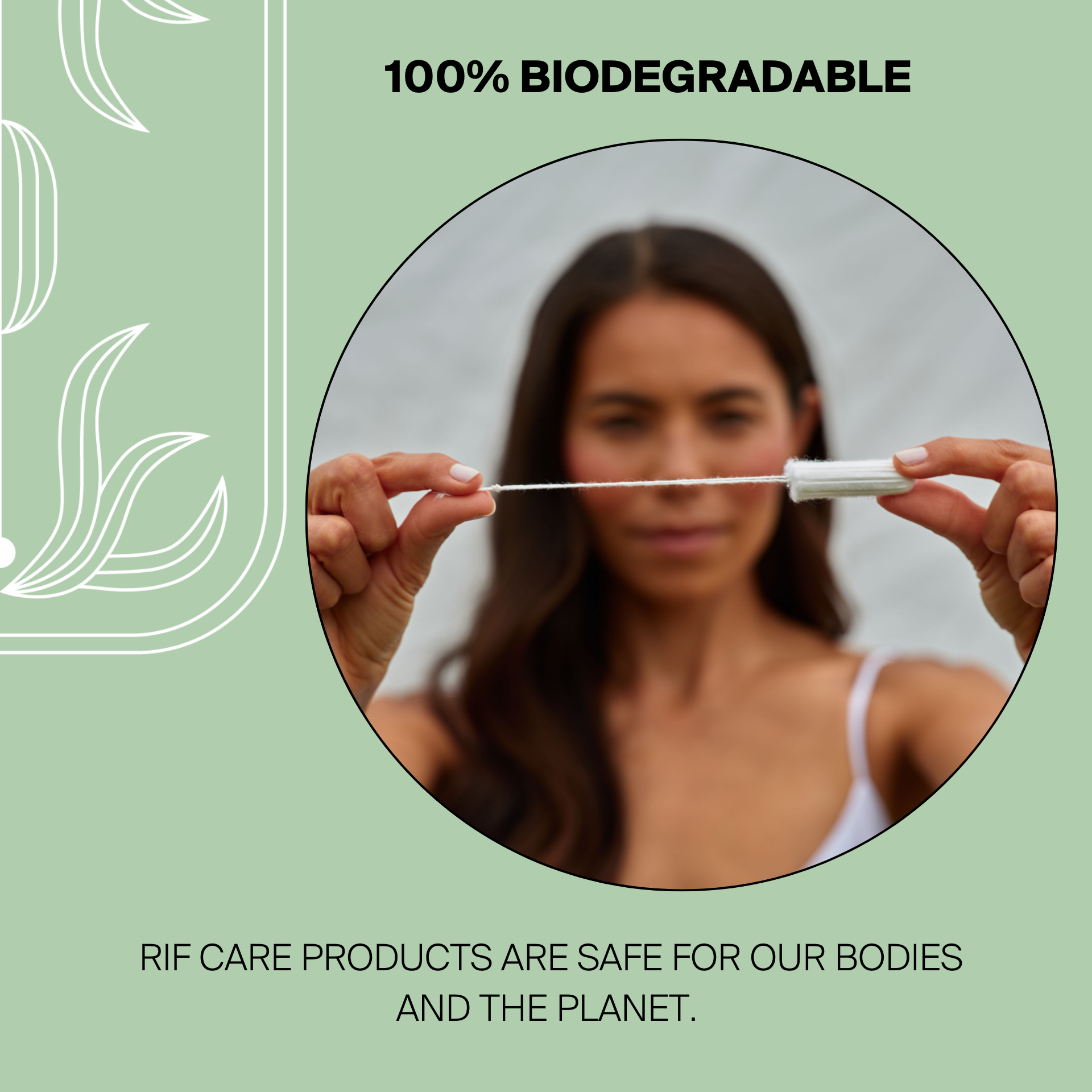 Rif Care - Wholesale Tampon - Super Absorbency Organic Non-Applicator Tampons (18 ct)4