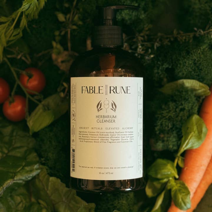 FABLERUNE - Wholesale Body Wash/Shower Gel - Body Cleanser - Herbarium - 16oz