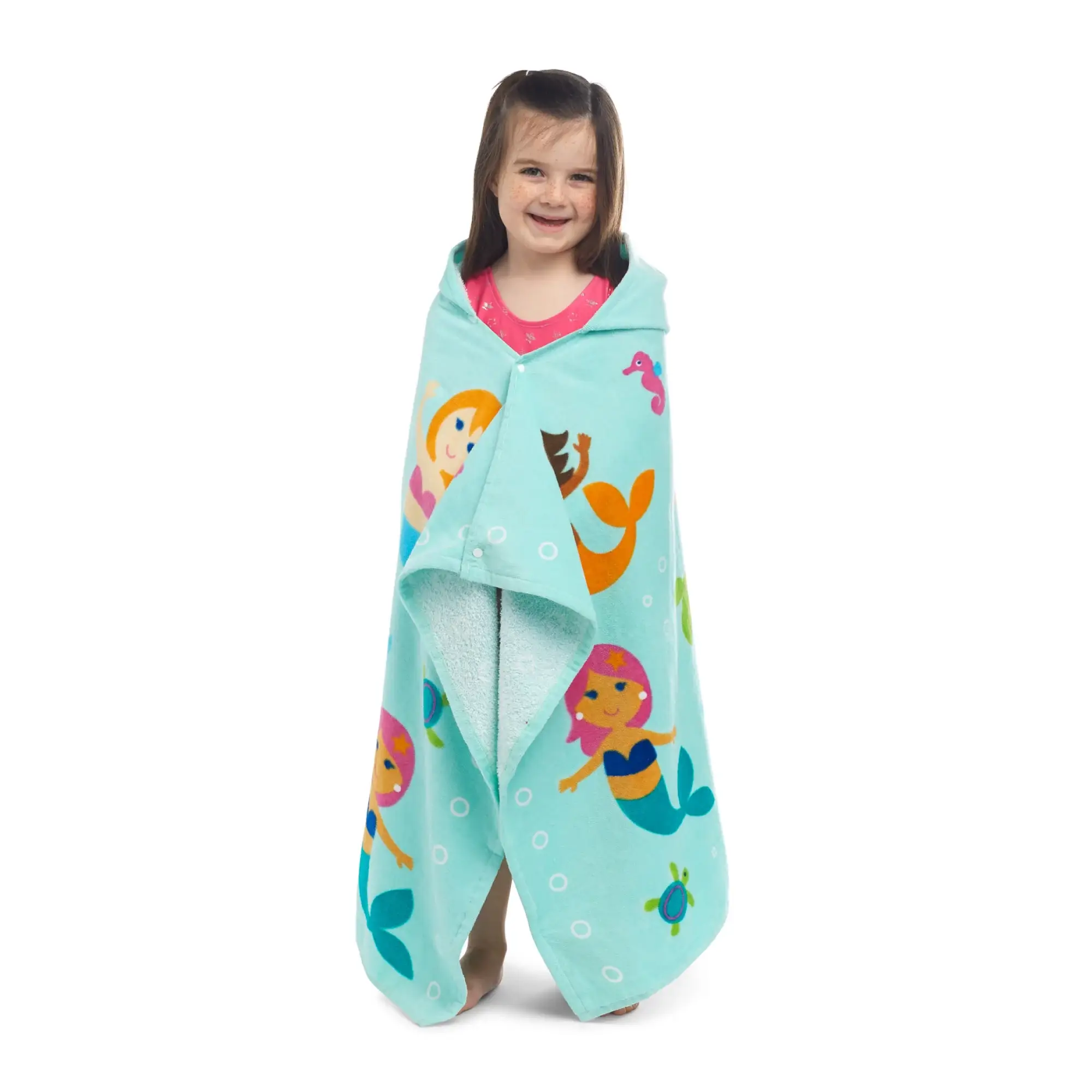 Wildkin - Wholesale Poncho Towel - Kids & Baby - Mermaids Beach Poncho4
