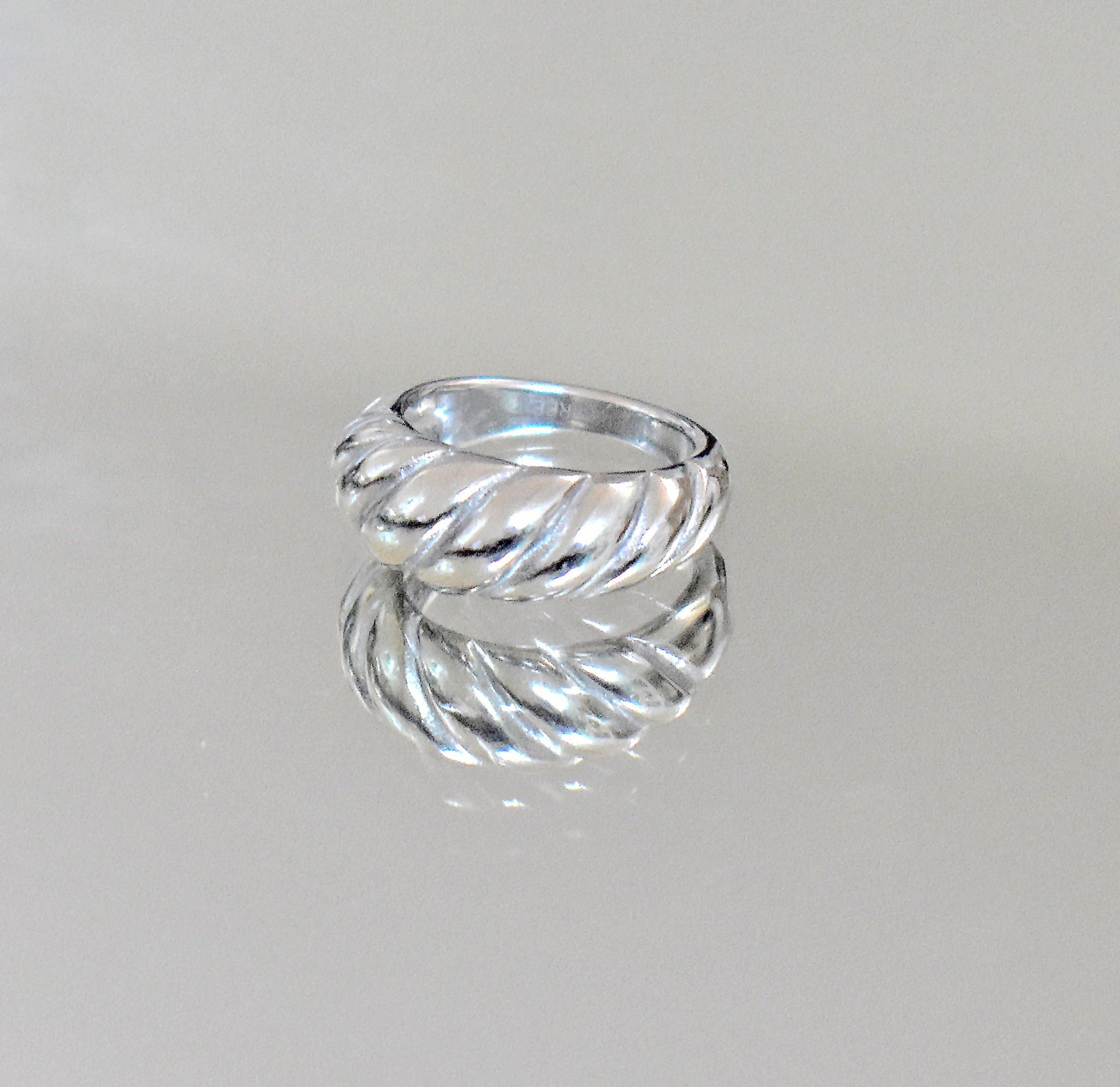 argento ANELLO CROISSANT IN ARGENTO MARGAUX in vendita all'ingrosso su Faire2