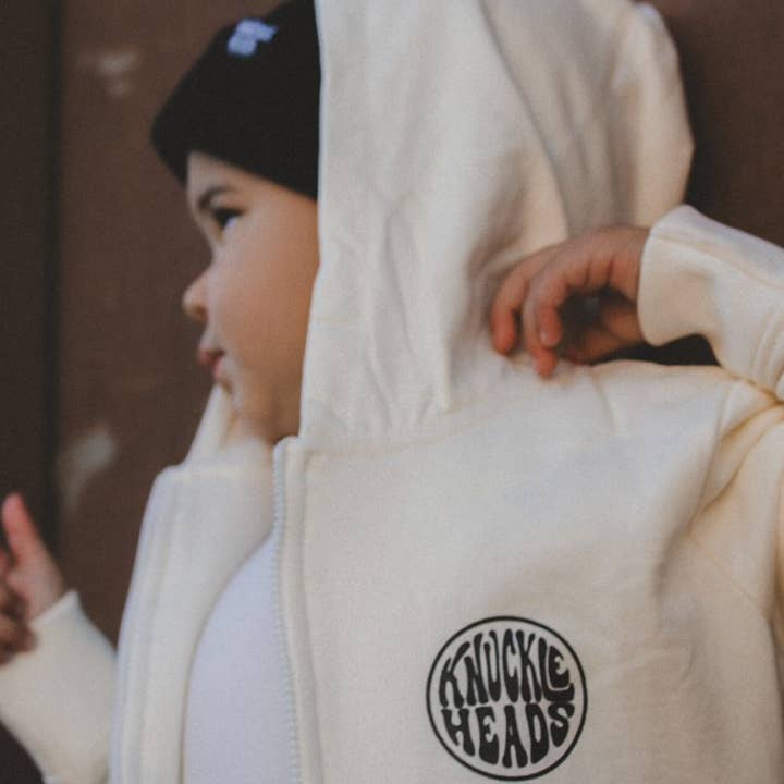 Hoodie pour bébé | Hoodie Pismo Off White pour nourrisson de Knuckleheads pour la vente par Knuckleheads Clothing