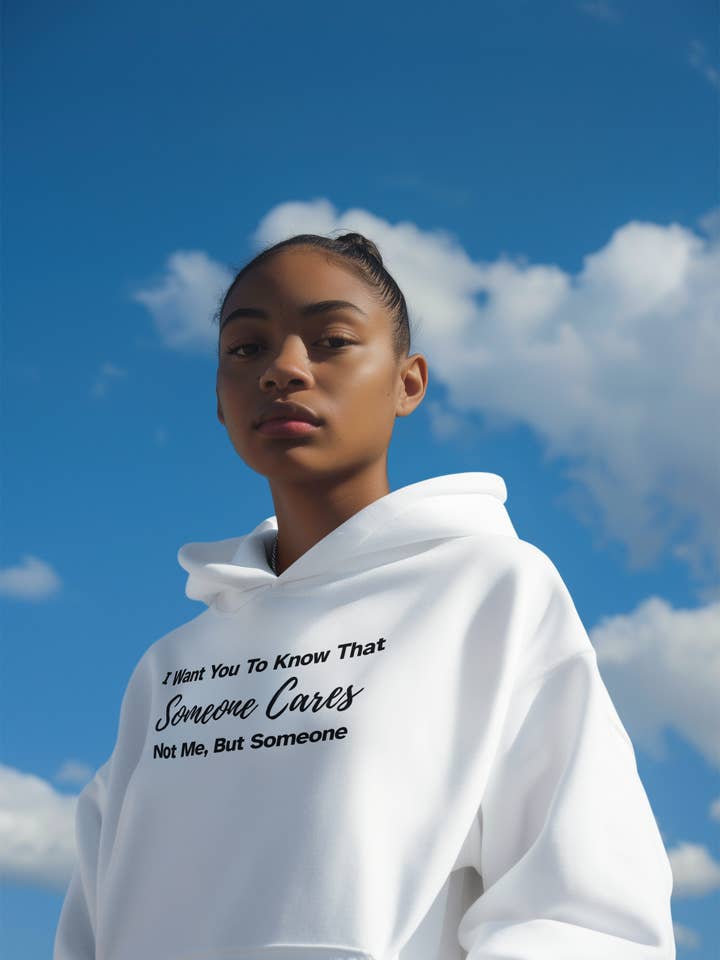 Ik wil dat je weet dat iemand om je geeft. Niet ik, maar iemand - Dameshoodie voor wholesale door Smart Ass Shirts