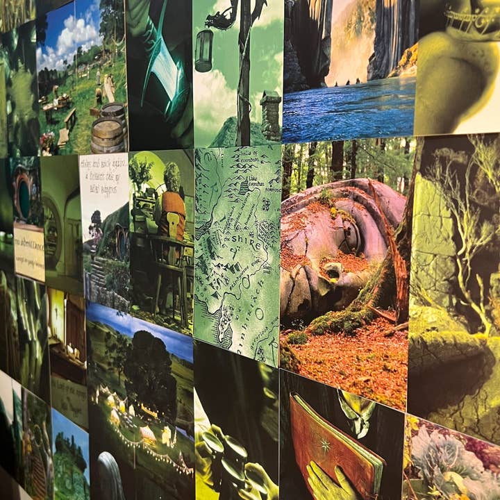 Conquest Journals - Wholesale Collage - Lord of the Rings From the Shire Wall Collage Kit (4'' x 6'')