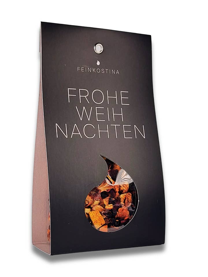 Merry Christmas - fireplace rooms fruit tea for wholesale by Feinkostina