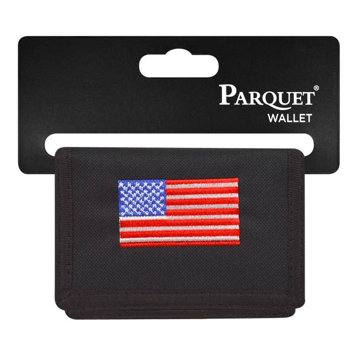 Selini New York - Wholesale Wallet - Men's - Men's Polyester Tri-fold Velcro Wallets - MW10111