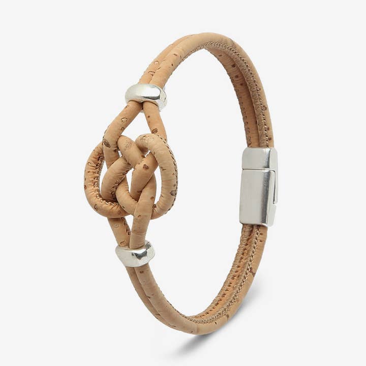 Bracelet en liège naturel pour la vente par Artelusa