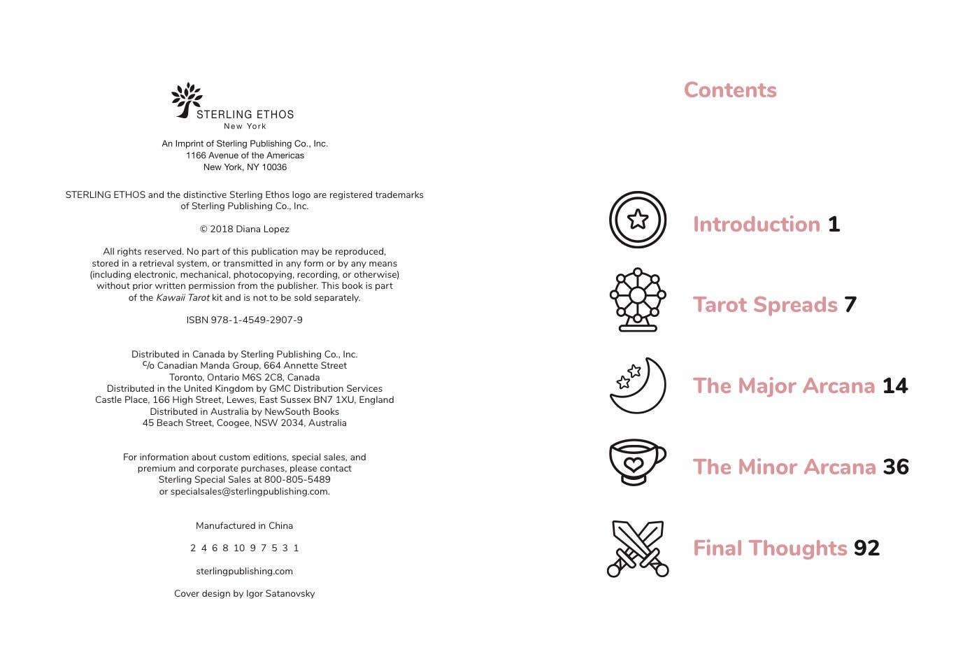 Hachette Book Group - Wholesale Tarot Cards - Kawaii Tarot Deck: A 78-Card Deck of Magic and Cute4