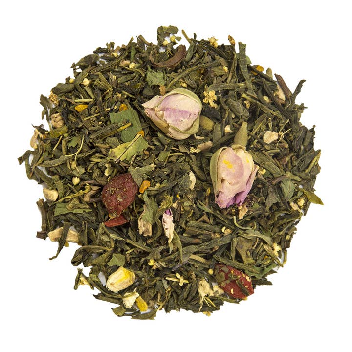 Beautea Queen mynta, granatäpple, ingefära och goji för wholesale av TheTea-Shop