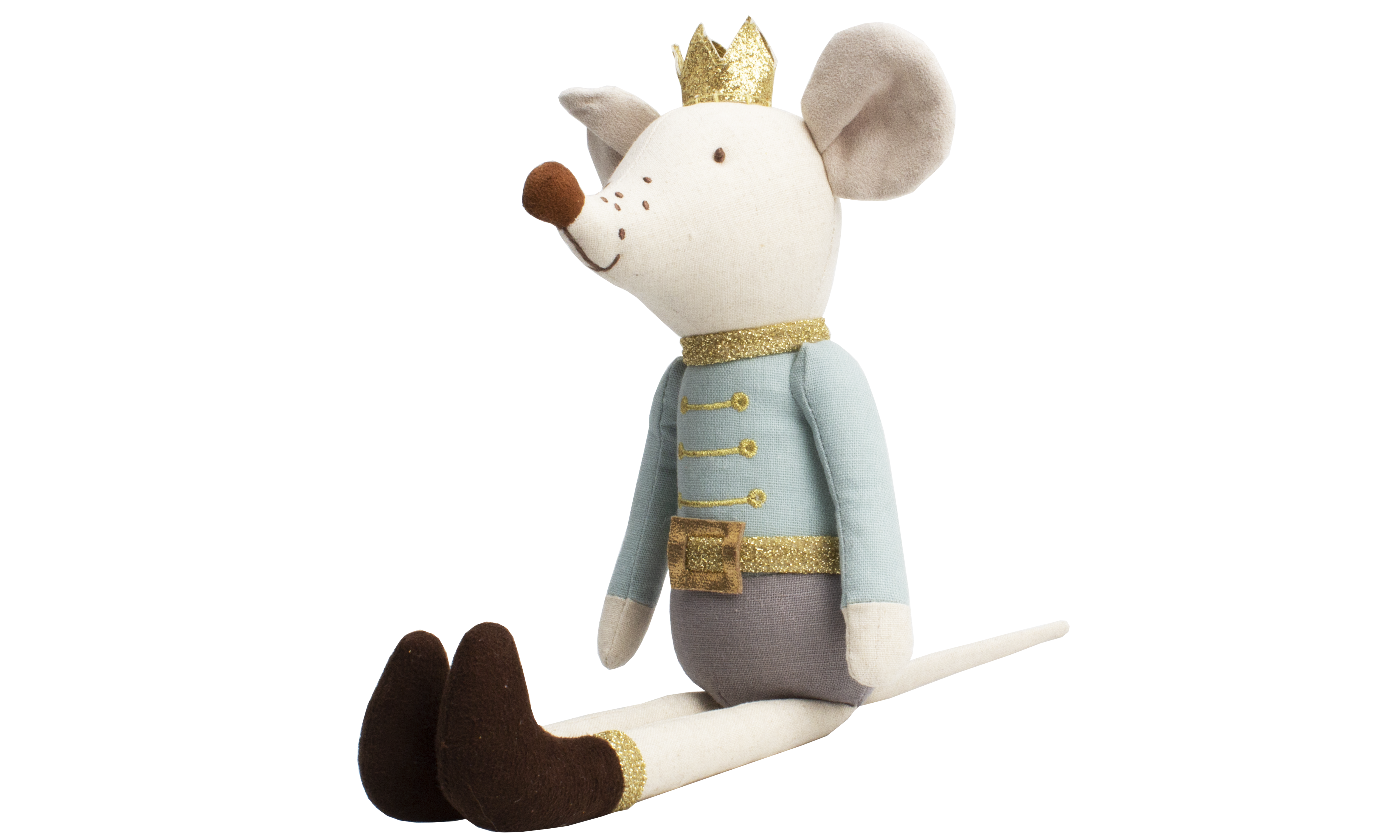 Magni ApS - Wholesale Stuffed/Plush Toy - Kids & Baby - Teddy doll mouse dad 35 cm0