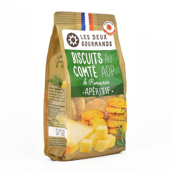 LES DEUX GOURMANDS - Wholesale Cookie - Comte AOP cookies — 120g bag3