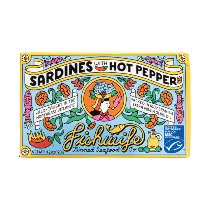 Sardines with Hot Pepper for wholesale by Fishwife