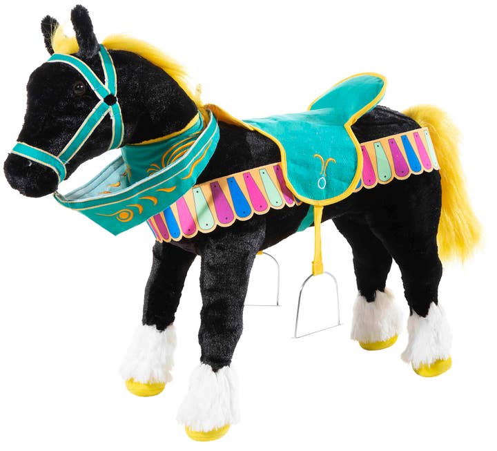 Heunec - Wholesale Stuffed/Plush Toy - Kids & Baby - Carousel Horse Black With Sound