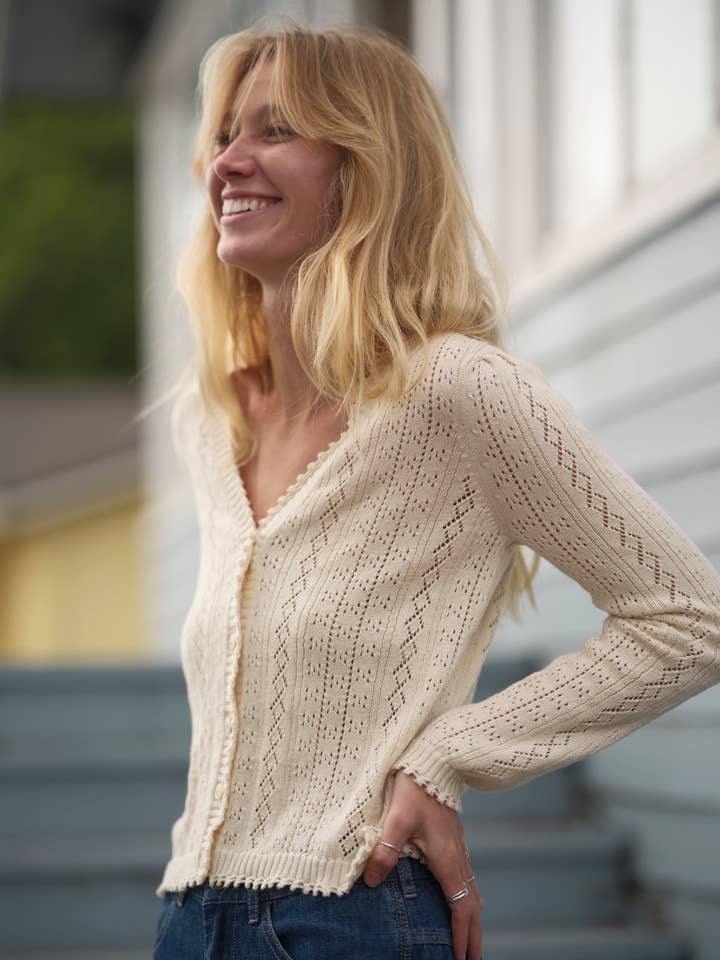 Juliette Cardigan for wholesale by Mollusk