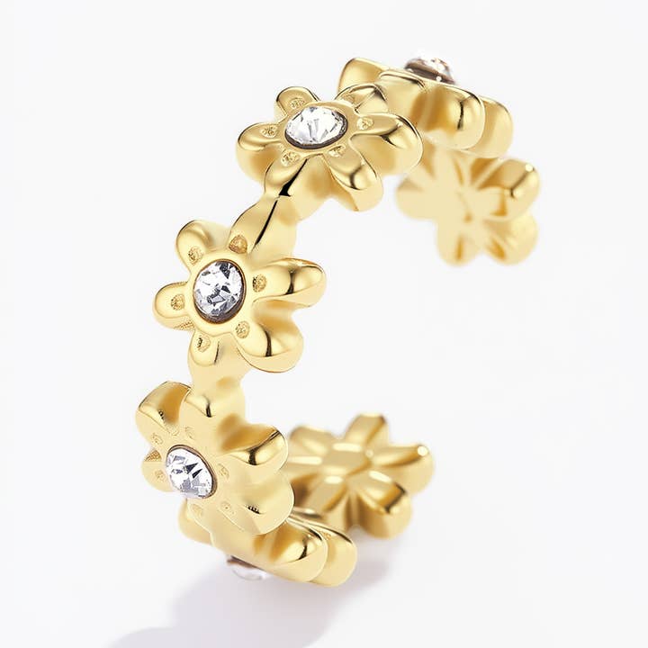 Gold Stainless steel earcuffs 124CA37 for wholesale on Faire1