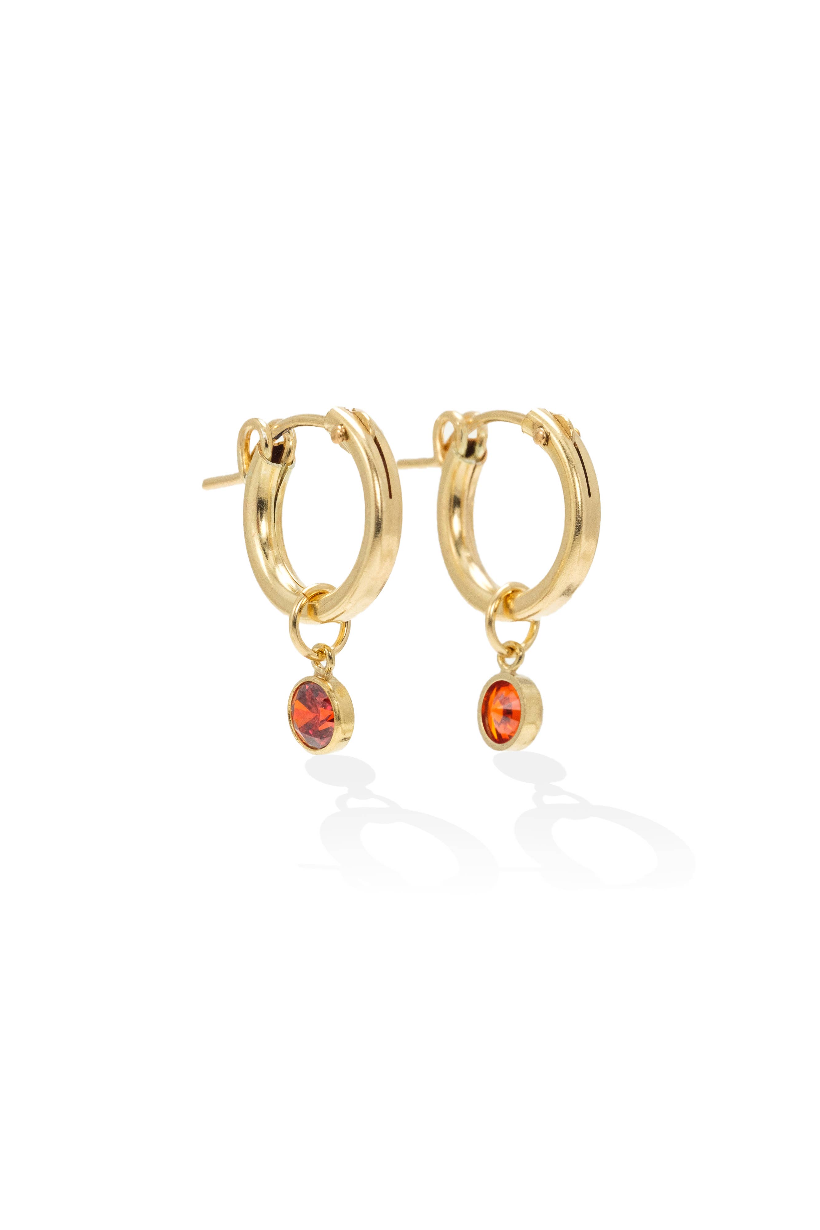 Lover's Tempo Jewelry - Wholesale Hoop Earrings - Birthstone Gold-Filled Hoop Earrings5