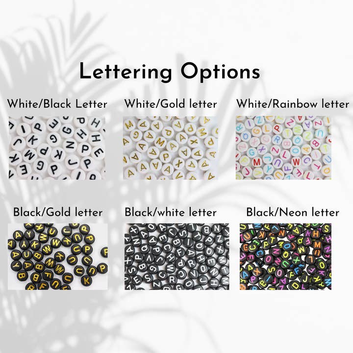 Anita's Accesorios - Wholesale Beaded Bracelet - Custom bead name bracelet rainbow bracelet, heishi bracelet3