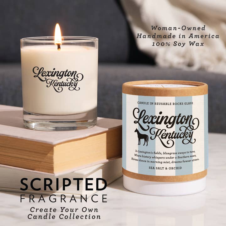 Custom Candle - City State Neighborhood Private Label Candle for wholesale by Scripted Fragrance