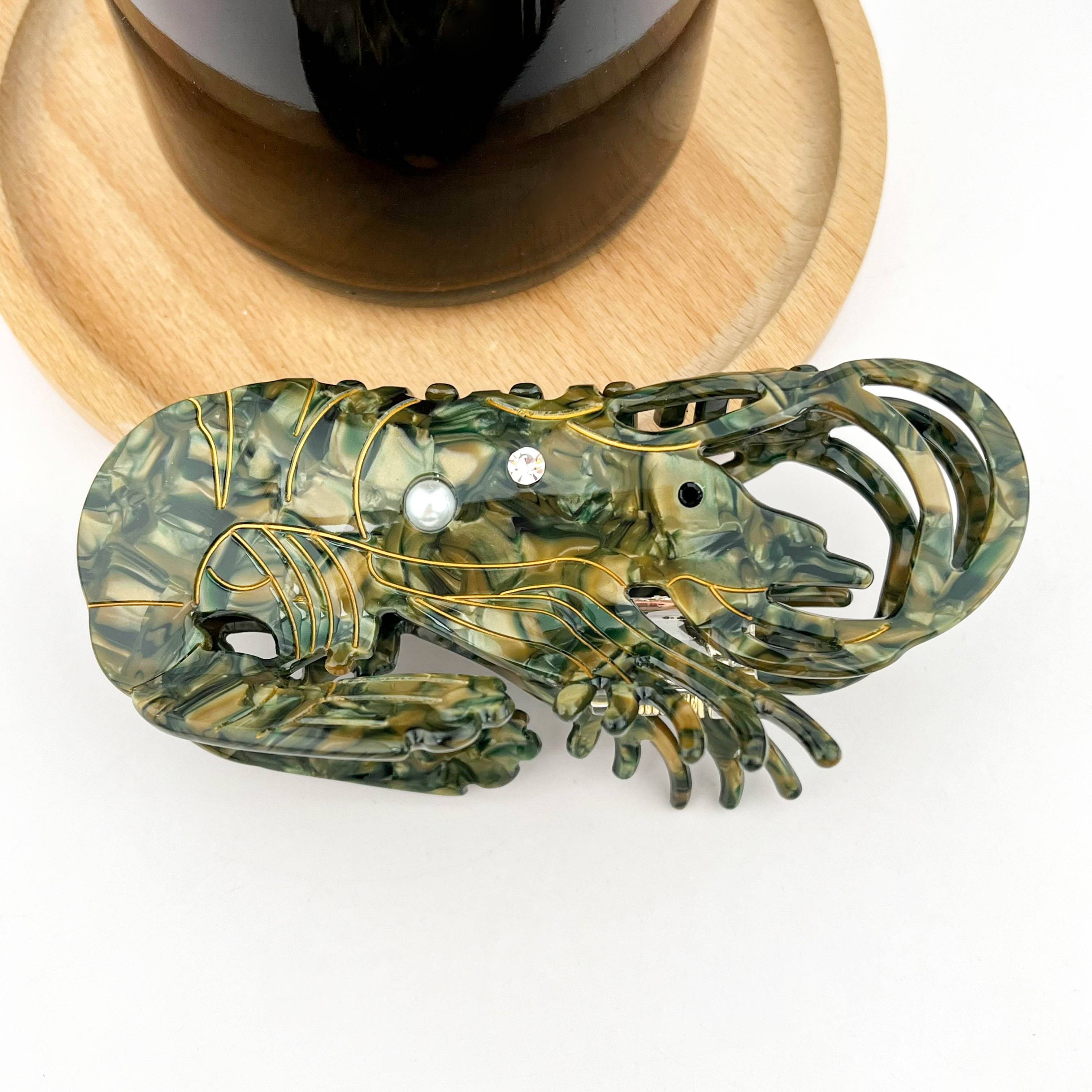 TheDivaSoap - Wholesale Hair Clip - Women's - Lobster Claw Clip, Acetate Marine Animal Hair Clip2