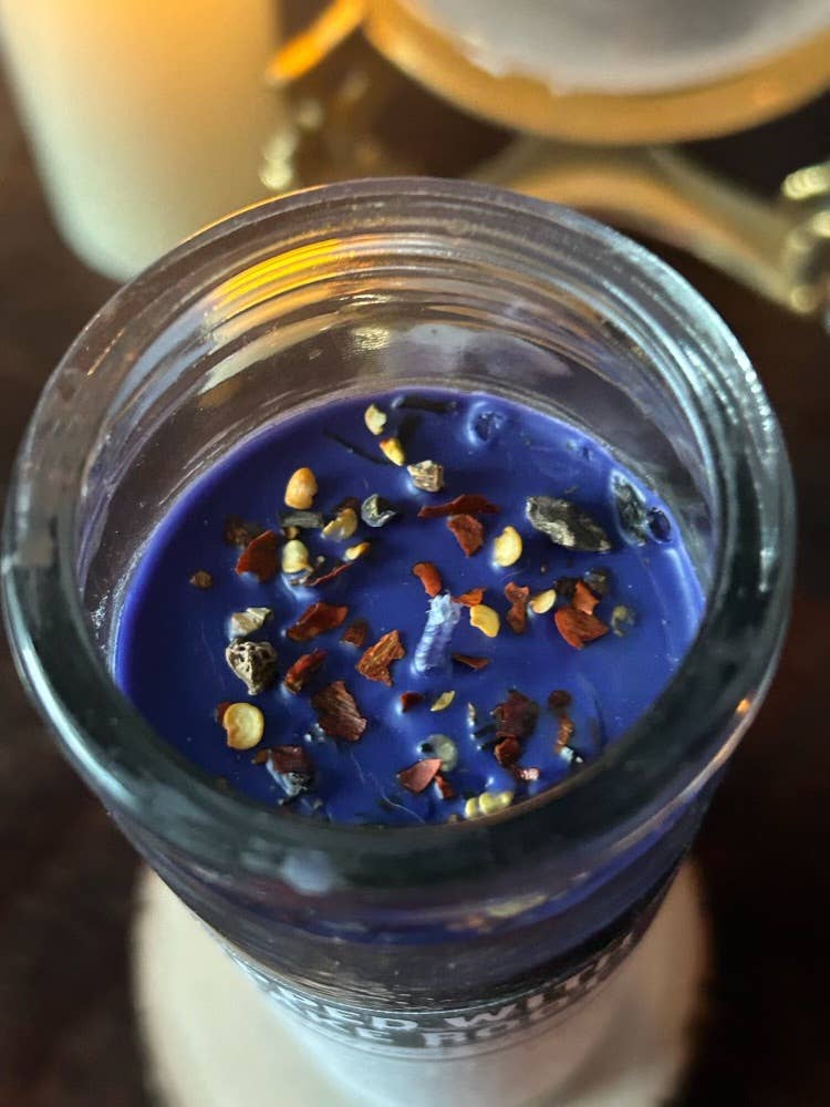 Envision Crystal – Vela em jarro/copo por atacado – Vela Contra o Mal de 7 Dias - Perfumada e Abençoada2