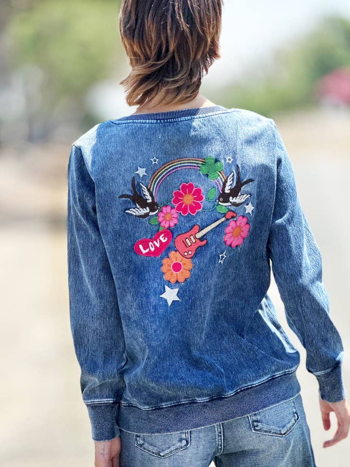 Birds of a Feather Sweatshirt for wholesale by Billy T