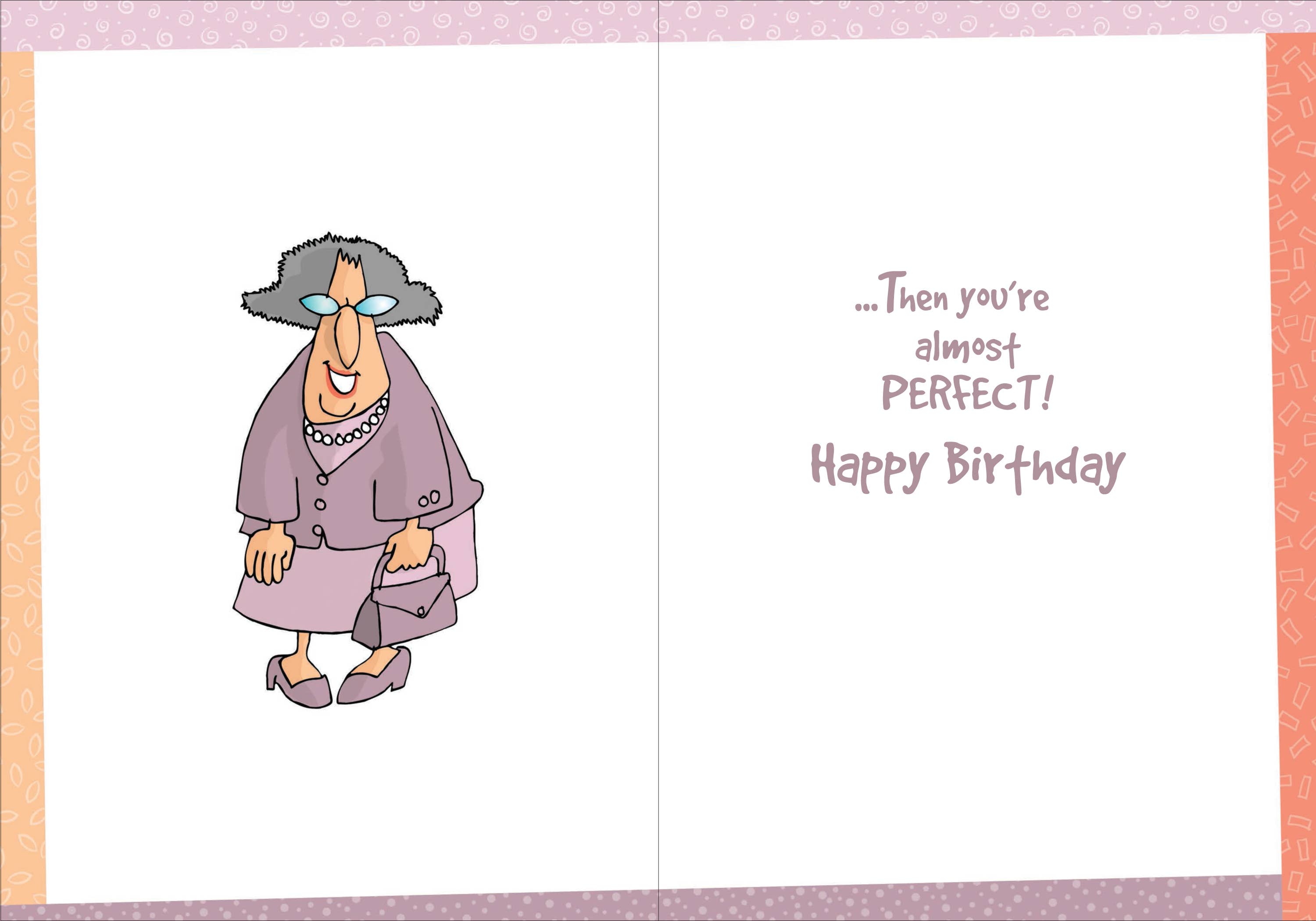 InterGreet.com – Großhandel Geburtstagskarten – Humor-Geburtstagskarten - Aging Perfection Humor1