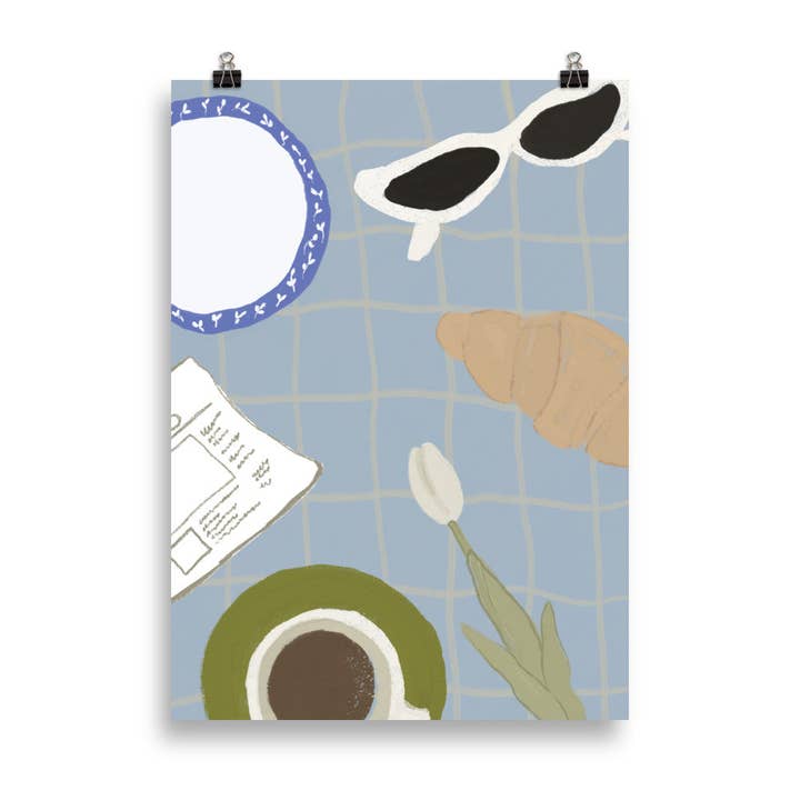 Petit Déjeuner - Affiche pour la vente par The Refined Spirit