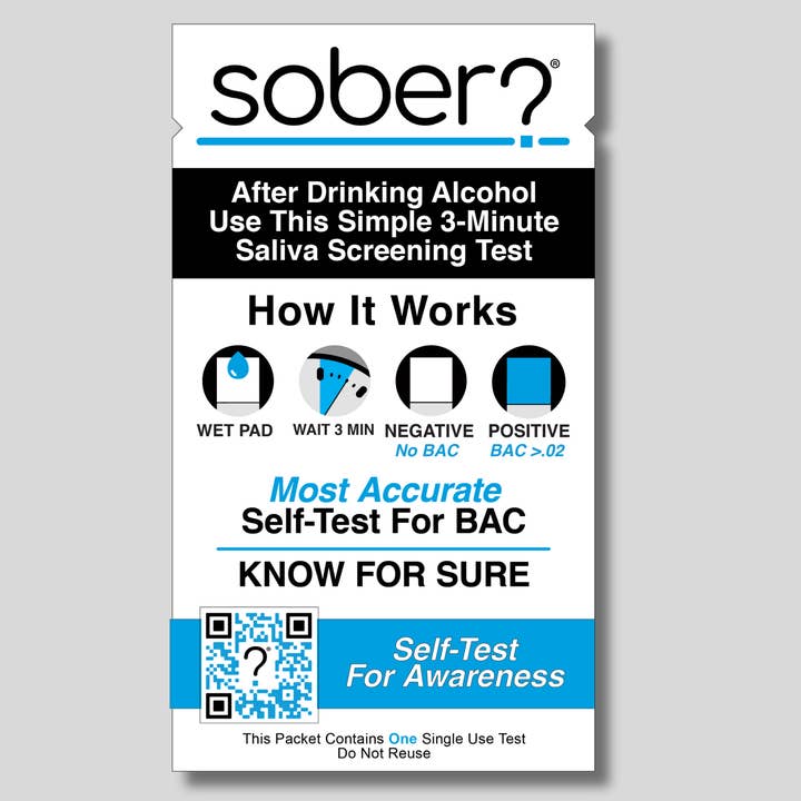 Sober Self-Test - Venta al por mayor Estantes de exposición de minoristas - Belleza y bienestar - Prueba de Sobriedad - Tiras de Prueba de Alcohol | Sober SD 24-33