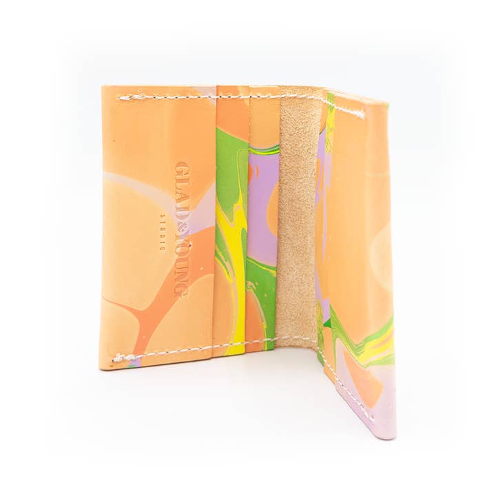 Glad & Young Studio - Wholesale Wallet - Women's - Anybody Wallet - Marbled Colorful11