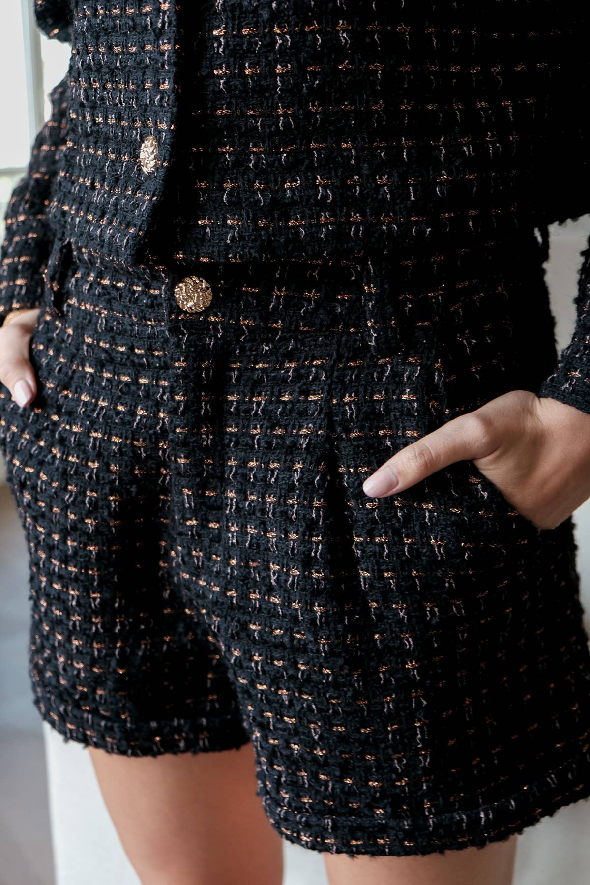 LOVIE & CO - Wholesale Shorts - Women's - Tweed shorts1