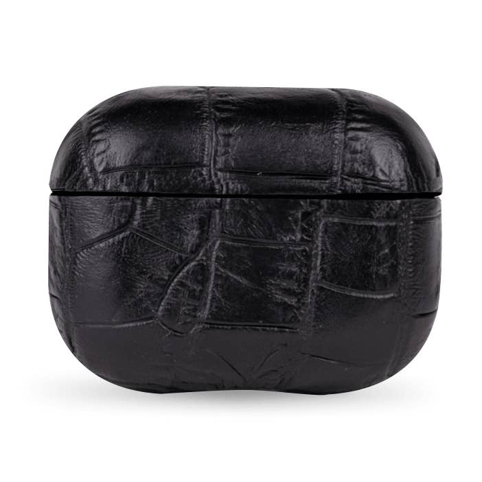 Cuir d'alligator | Étui pour AirPods Pro pour la vente par MINTAPPLE.
