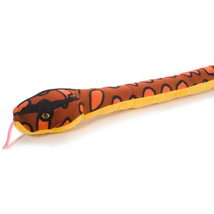 Snake Rainbow Boa Stuffed Animal 54" for wholesale by Wild Republic