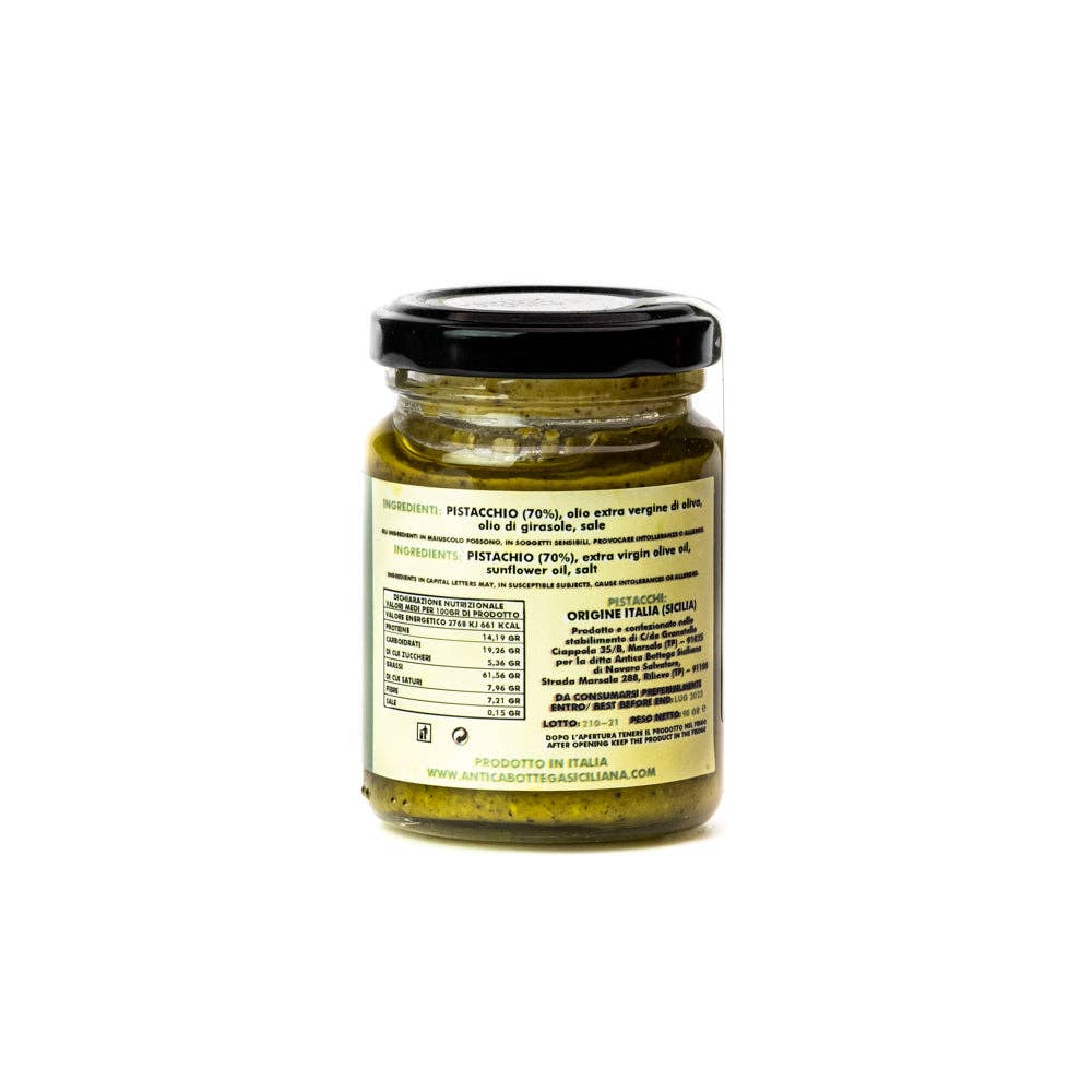 Antica Bottega Siciliana – wholesale Pesto – Sicilian pistachio pesto - 90 g1
