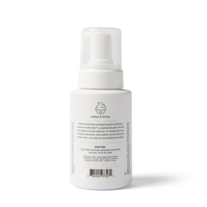Dabble & Dollop - Wholesale Body Wash/Shower Gel - Kids & Baby - All-Natural Fragrance Free Infant Wash (EWG Certified)