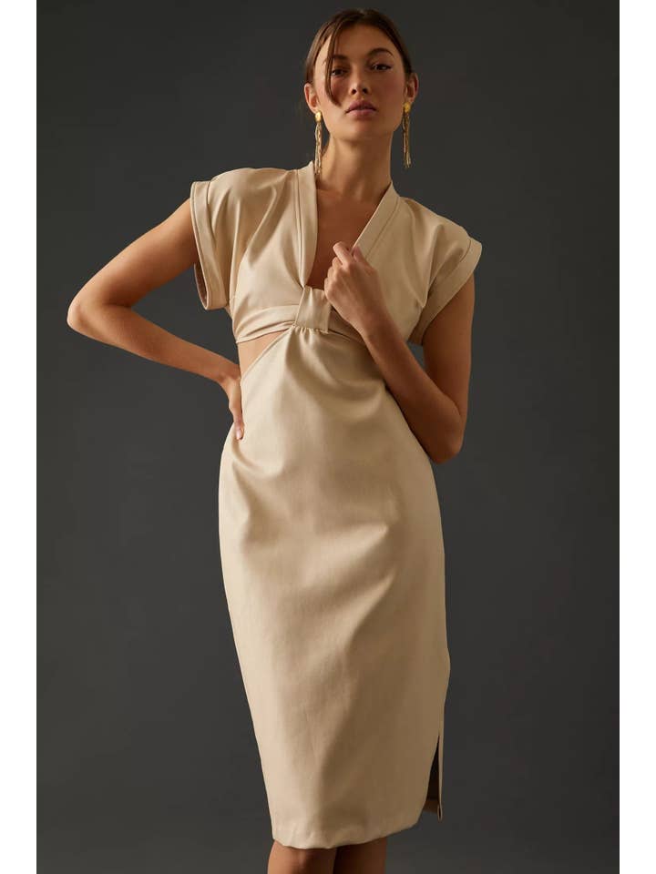 Eva Franco - Wholesale Dress - Women's - Mini Dress - Vegan Leather3